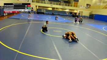 174 lbs Round 5 (6 Team) - Dylan Block, North Idaho College vs Dylan Scott, Southeast Community College