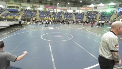 61 lbs Consi Of 8 #2 - No Show, La Jara Takedown vs Xzavier Martinez, Alamosa