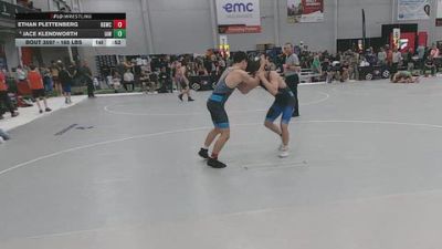 165 lbs Cons. Sub-semis - Jace Klendworth, Immortal Athletics WC vs Ethan Plettenberg, Big Game Wrestling Club