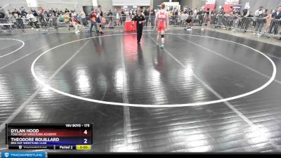 175 lbs Cons. Round 3 - Dylan Hood, Toss Em Up Wrestling Academy vs Theodore Rouillard, Red Hot Wrestling Club