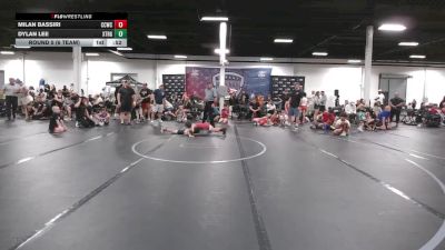 64 lbs Round 5 (6 Team) - Dylan Lee, Xtreme Team Grey vs Milan Bassiri, Capital City WC