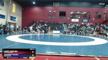 101 lbs Quarterfinal - Diandra Tejada, Mount Olive vs Avery Kibelbek, King University