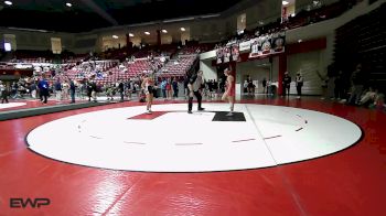 115 lbs Rr Rnd 1 - Tiana Fox, Cache High School Girls vs Lexi York, Cabot