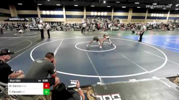 95 lbs Consolation - Micah Garcia, Rough House vs Trajan Pannell, Bay Area Dragons WC