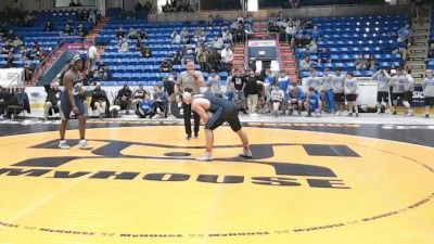 215 lbs Consy Rd I - Brayden Zuercher, Nazareth Area vs Ryan Brown, Connellsville Area