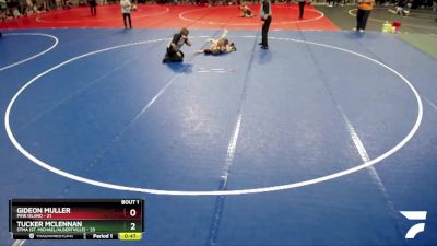 84 lbs Semis (4 Team) - Tucker McLennan, STMA (St. Michael/Albertville) vs Gideon Muller, Pine Island