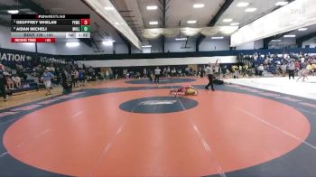 141 lbs Quarterfinal - Geoffrey Whelan, Patriot Elite Wrestling Club vs Aidan Micheli, Millersville