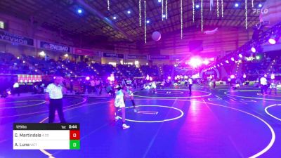 126 lbs Consi Of 16 #2 - Connor Martindale, 4 Corners Underground vs Apollo Luna, Victory Wrestling Club - VTC