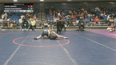 144 lbs Round Of 128 - Gavin Landers, IA vs Roman Wurtemberg, VA
