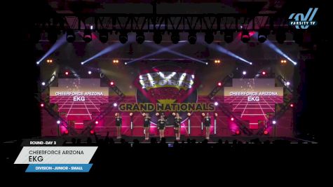 CheerForce Arizona - EKG [2023 L3 Junior - Small Day 3] 2023 Spirit Sports Palm Springs Grand Nationals