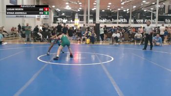 115 lbs Rr Rnd 3 - Logan Worth, Apache - HSC vs Ethan Andreula, Prestige Worldwide Blue - HSC