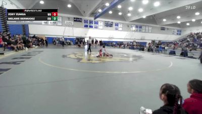 105 lbs Champ. Round 1 - Zoey Zuniga, Whittier vs Melanie Bermudez, Orange