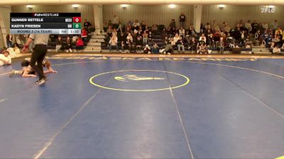 144 lbs Round 3 (16 Team) - Gunner Rettele, Millard South vs Kadyn Friesen, Northwest