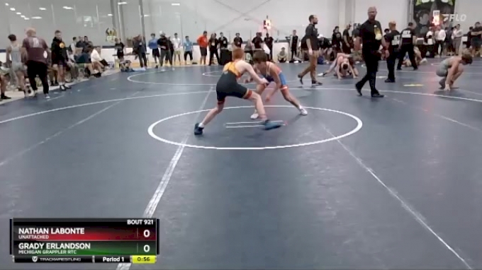 95 Lbs Cons Round 2 Grady Erlandson Michigan Grappler Rtc Vs Nathan