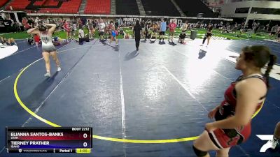 180 lbs Quarterfinal - EliAnna Santos-Banks, Utah vs Tierney Prather, Idaho