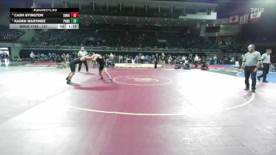 157 lbs Semifinal - Cash Byington, Sonora vs Kaden Martinez, Ponderosa