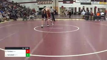215 lbs Consolation - Dylan Forbes, New Oxford vs John Campbell, Cathedral Prep