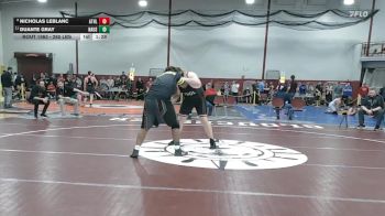 285 lbs Consolation - Nicholas Leblanc, Athol vs Duante Gray, Nauset