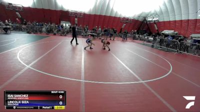 82 lbs 3rd Place Match - Isai Sanchez, Aviators Wrestling vs Lincoln Giza, Wisconsin