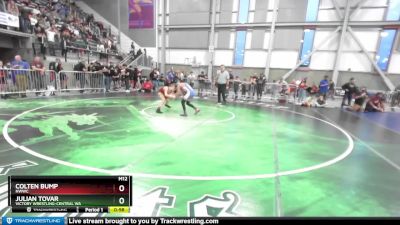 86 lbs Cons. Round 2 - Colten Bump, NWWC vs Julian Tovar, Victory Wrestling-Central WA