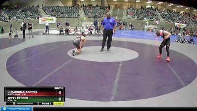 172 lbs Round 2 (4 Team) - Jett Lefeber, Scio vs Chaddrick Kappes, North Valley