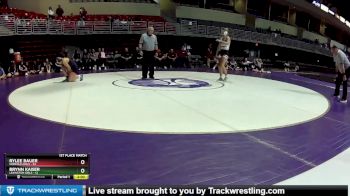 155 lbs Finals (2 Team) - Brynn Kaiser, Lexington Girls vs Rylee Bauer, Norfolk Girls