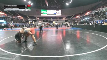 6A 285 lbs Cons. Semi - Dominic Sager, Stanhope Elmore vs Dashawn Mcclain, Helena