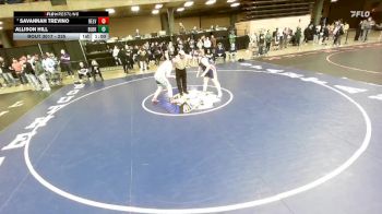 235 lbs Cons. Round 5 - Savannah Trevino, Belvidere (North) vs Allison Hill, Unattached