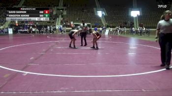 5A 132 lbs Champ. Round 1 - David Dawson, Charles Henderson HS vs Kingston Adkins, Elberta HS