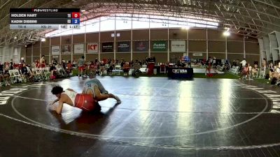 215 lbs Holden Hart, Texas vs Kadin Dibbini, Kansas