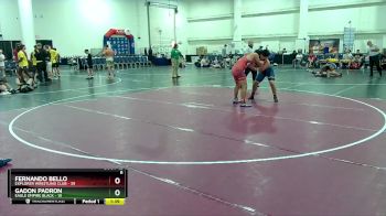 215 lbs Round 9 (10 Team) - Gadon Padron, Eagle Empire Black vs Fernando Bello, Explorer Wrestling Club