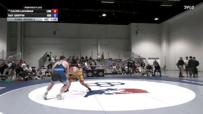 125 lbs Cons. Round 4 - Calvin Lachman, Lehigh Valley Wrestling RTC vs Ray Griffin, North Idaho