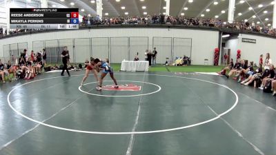 120 lbs Reese Anderson, Kansas vs Mikayla Perkins, Indiana
