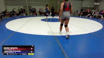 140 lbs Placement Matches (8 Team) - Kezrey Benning, South Dakota vs Josephine Dollman, Pennsylvania Red