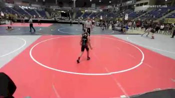 88 lbs Consi Of 4 - Callia Martinez, Montrose Elite vs Ryland Huppenthal, Brighton WC