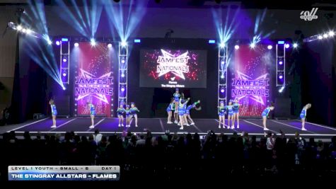 The Stingray Allstars - Flames [2026 L1 Youth - Small - B DAY 1] 2026 JAMfest Cheer Super Nationals
