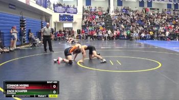 126 lbs Cons. Round 3 - Zach Schafer, ELMWOOD vs Connor Myers, SYLVANIA SOUTHVIEW