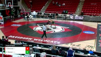 174 lbs Finals (2 Team) - DeAndre Nassar, Cleveland State vs Tyler Brennan, Little Rock