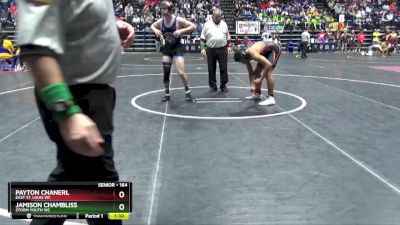 164 lbs Champ. Round 2 - Jamison Chambliss, Storm Youth WC vs Payton Chanerl, East St. Louis WC