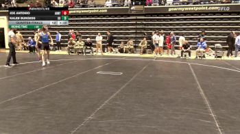 157 lbs Quarterfinal - Joe Antonio, Army vs Kaleb Burgess, University At Buffalo