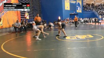 175 lbs Cons. Round 5 - Riley Shaffer, Norwin vs Anthony Verdi, St Peter Prepatory