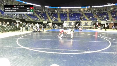 132 lbs Consy 5 - Bentley Felmlee, Mifflin County vs Shane Cronin, Beth Center