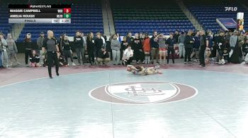 107 lbs Final - Maggie Campbell, Woburn vs Amelia Hough, Milford