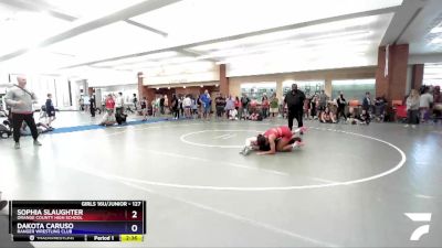 127 lbs Round 2 - Sophia Slaughter, Orange County High School vs Dakota Caruso, Ranger Wrestling Club