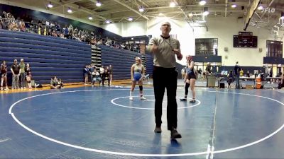 132 lbs Champ. Round 1 - Allison Zarnowski, Eastern View vs Emily Lemus, Alexandria City High School