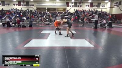 JV-11 lbs Semifinal - Isaiah Schneider, Vinton-Shellsburg vs Gabe McCormick, Waukon