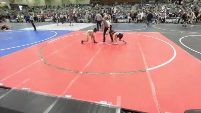 69 lbs Round Of 32 - Ezra Obrien, Greenwave Youth WC vs Joshua Bradfield, Oroville Rattlers