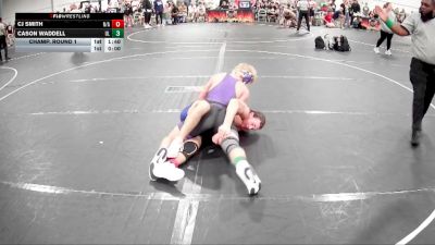 150 lbs Champ. Round 1 - Cj Smith, N/a vs Cason Waddell, Upson Lee