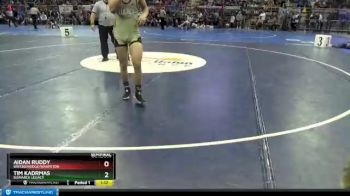 152 lbs Semifinal - Tim Kadrmas, Bismarck Legacy vs Aidan Ruddy, Breckenridge/Wahpeton