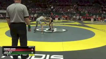 D1-126 lbs Cons. Round 2 - Robert Davis, Stow-Munroe Falls vs Jace Jett, Brecksville